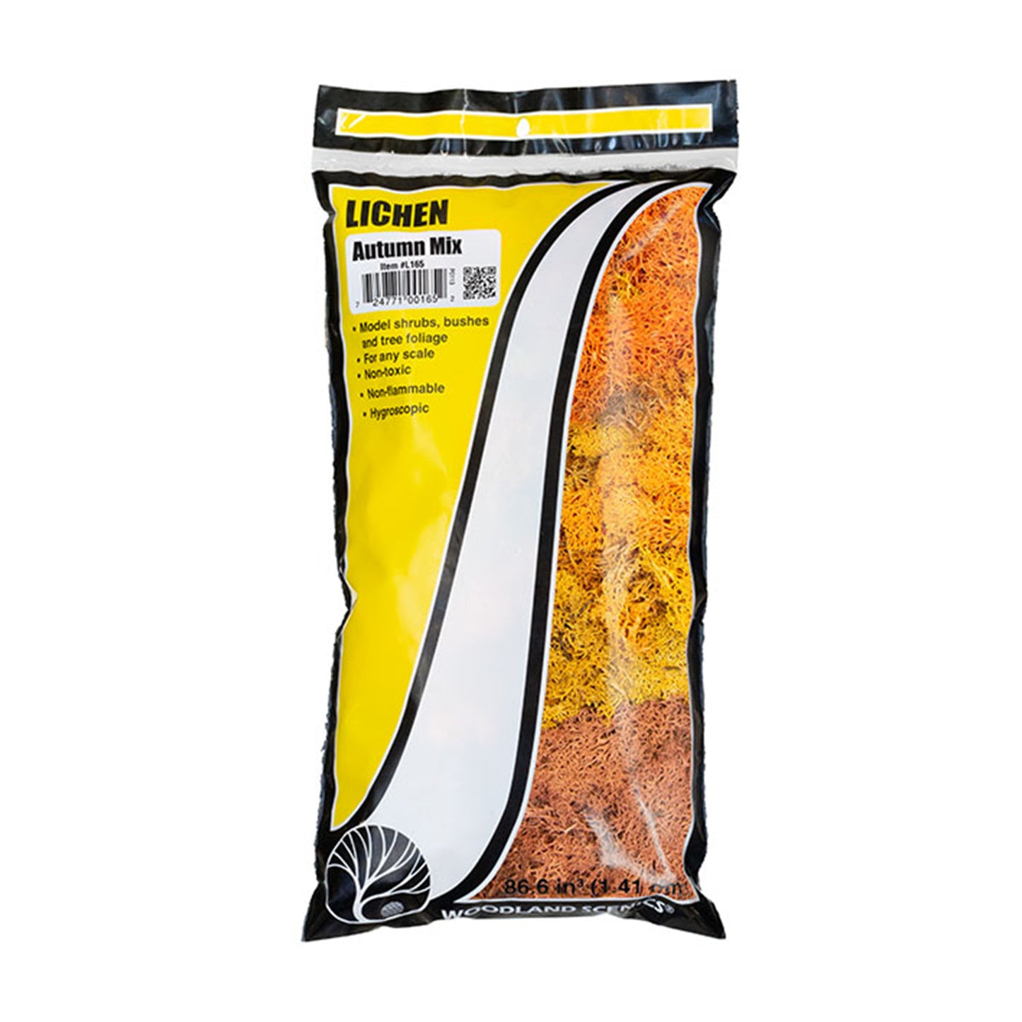 Woodland Scenics L165 Lichen, Autumn Mix 86.6 in³