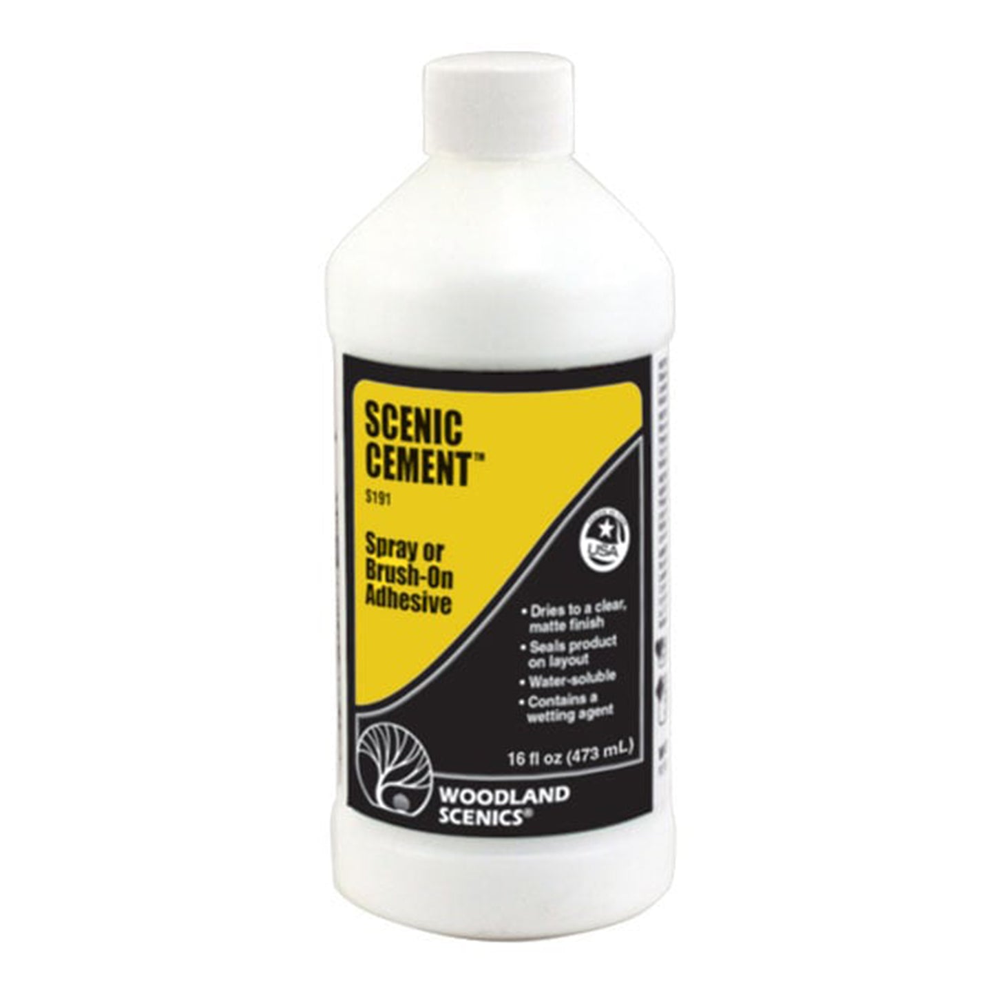 Woodland Scenics S191 Scenic Cement, 16oz