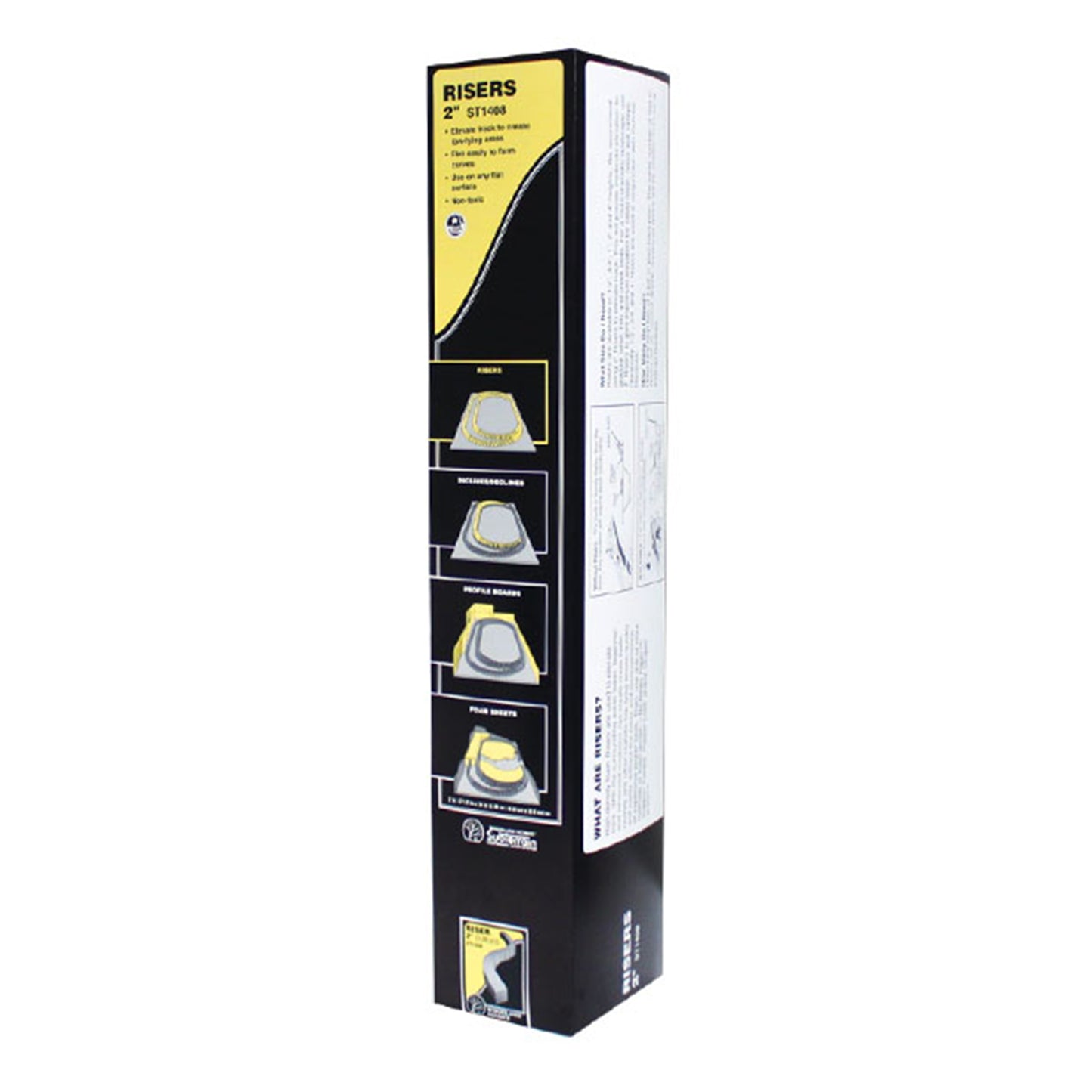 Woodland Scenics Subterrain System ST1408 2" Risers, 4pk