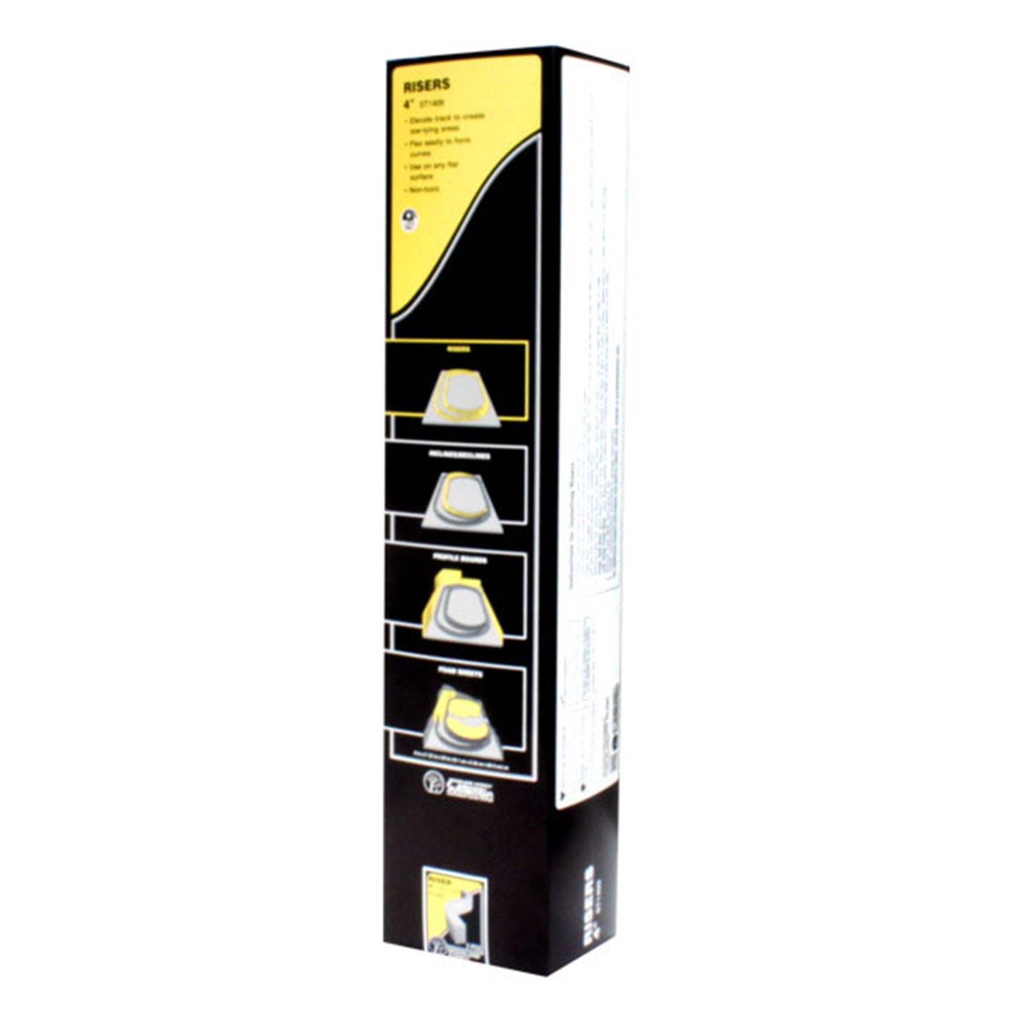 Woodland Scenics Subterrain System ST1409 4" Risers, 2pk