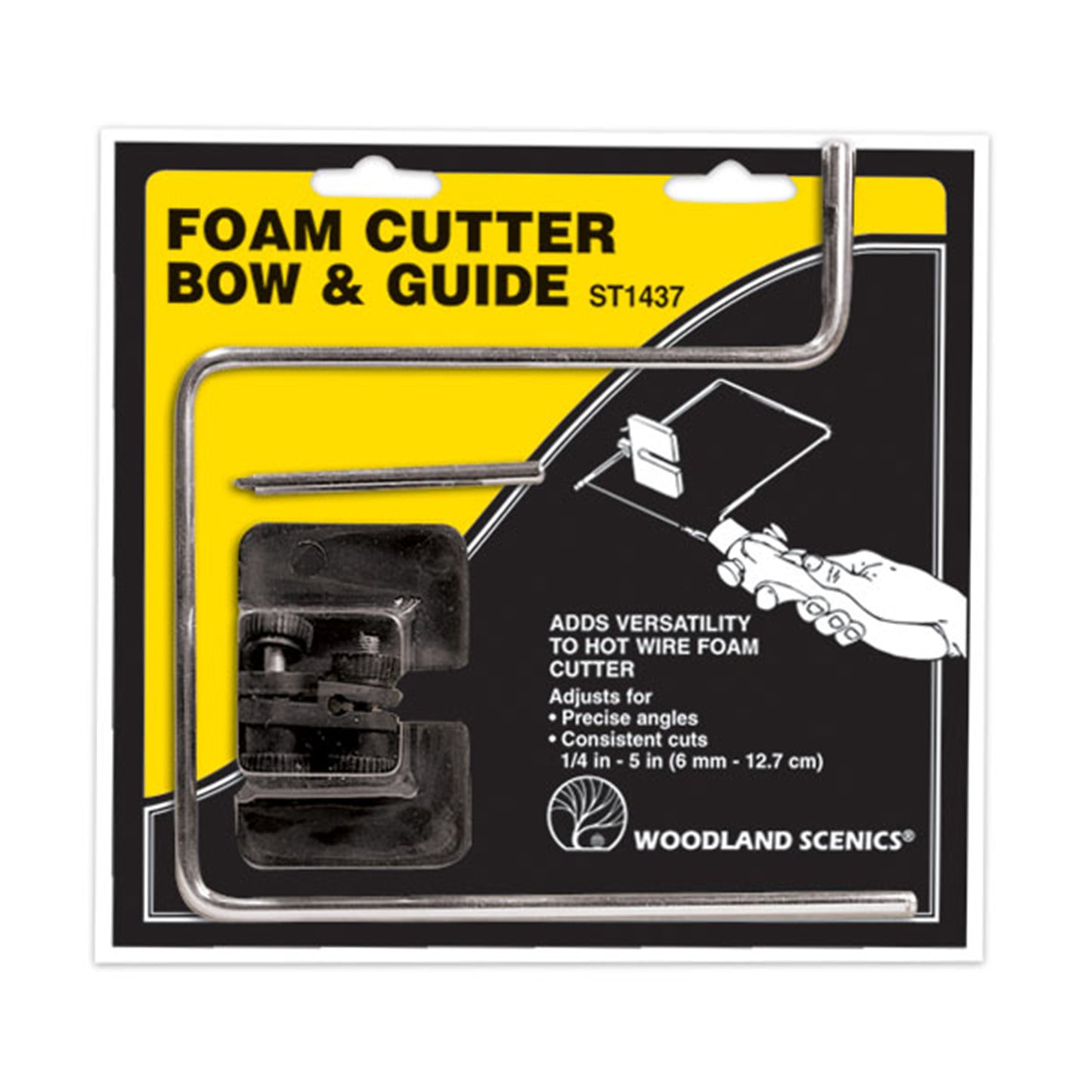 Woodland Scenics Subterrain System ST1437 Foam Cutter Bow & Guide Attachment