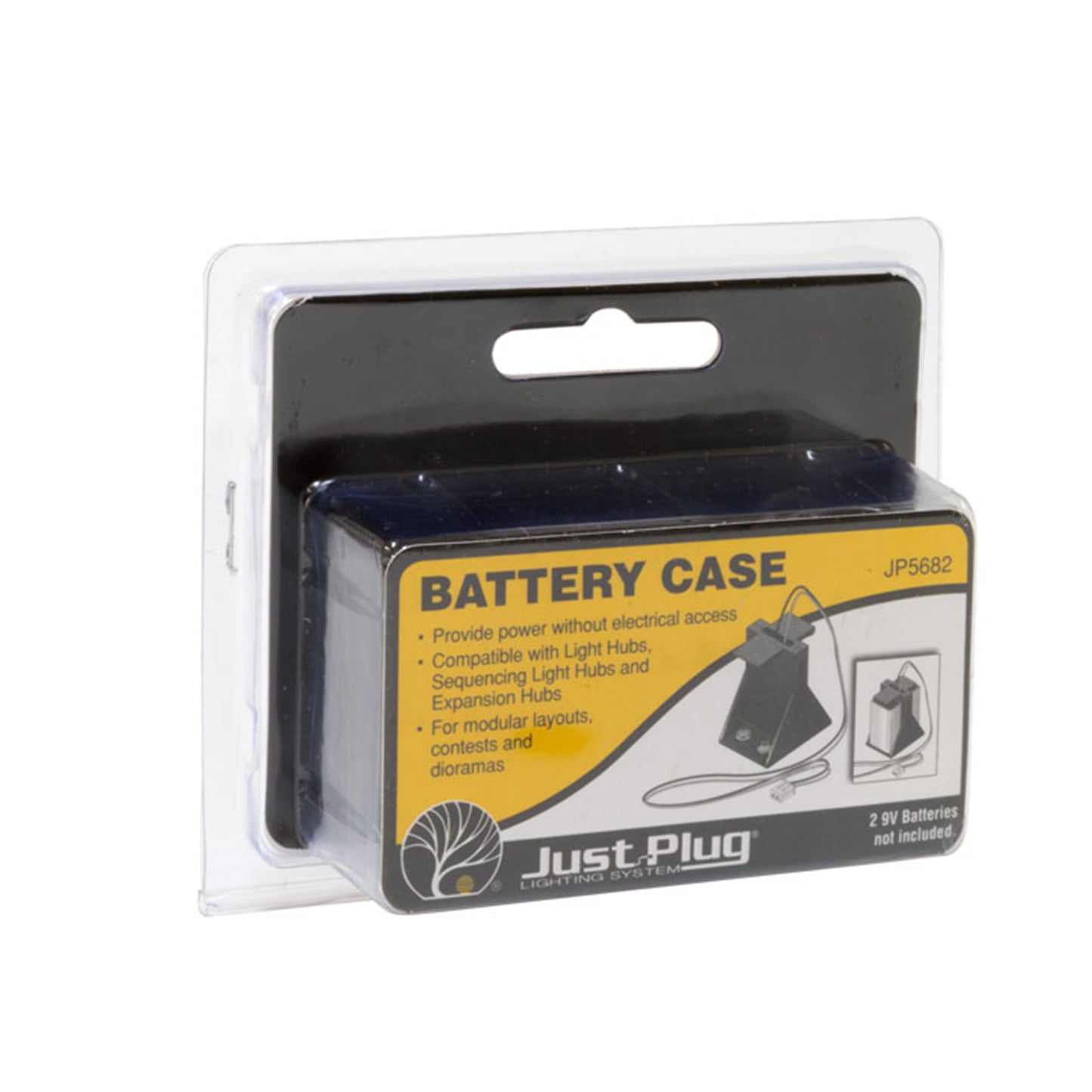 Woodland Scenics JP5682 Just Plug® Lighting System Battery Case