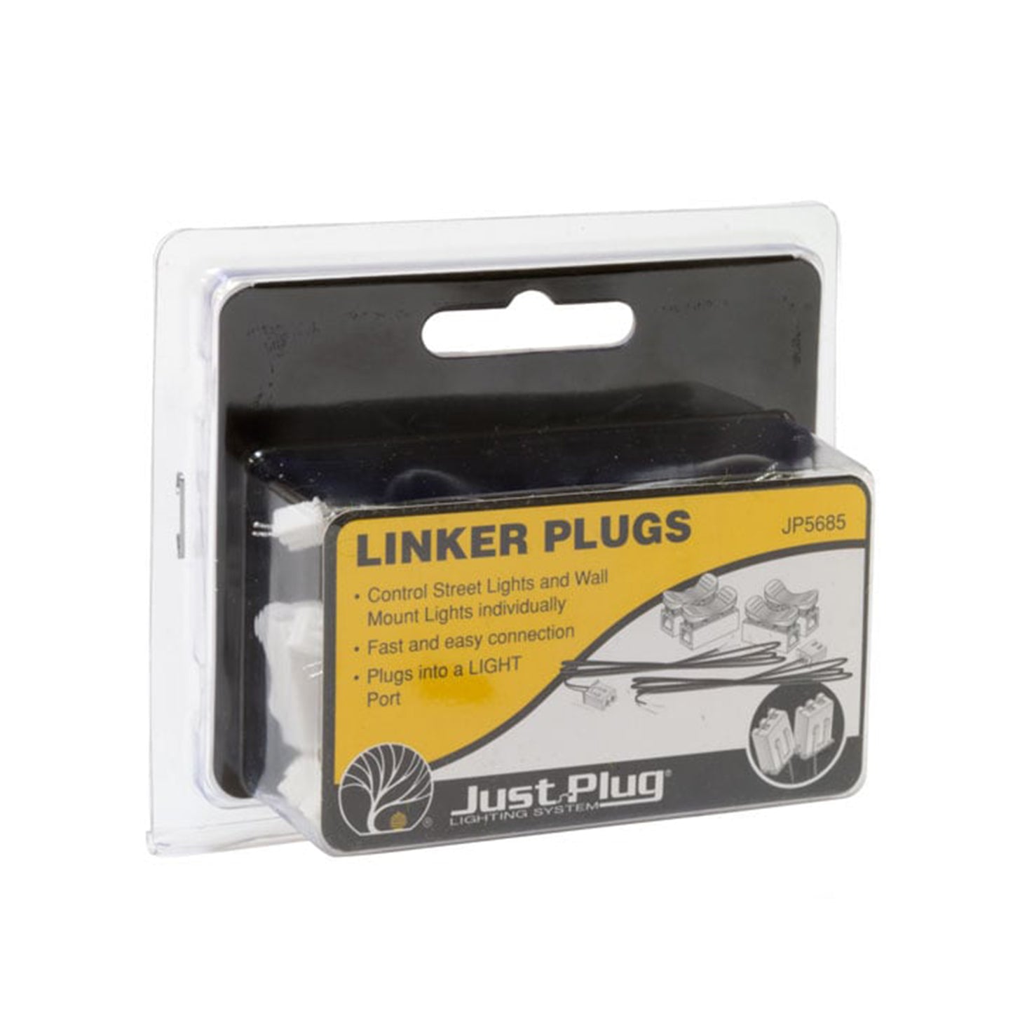 Woodland Scenics JP5685 Just Plug® Lighting System Linker Plugs