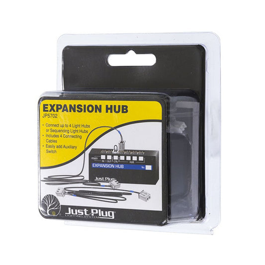 Woodland Scenics JP5702 Just Plug® Lighting System Expansion Hub
