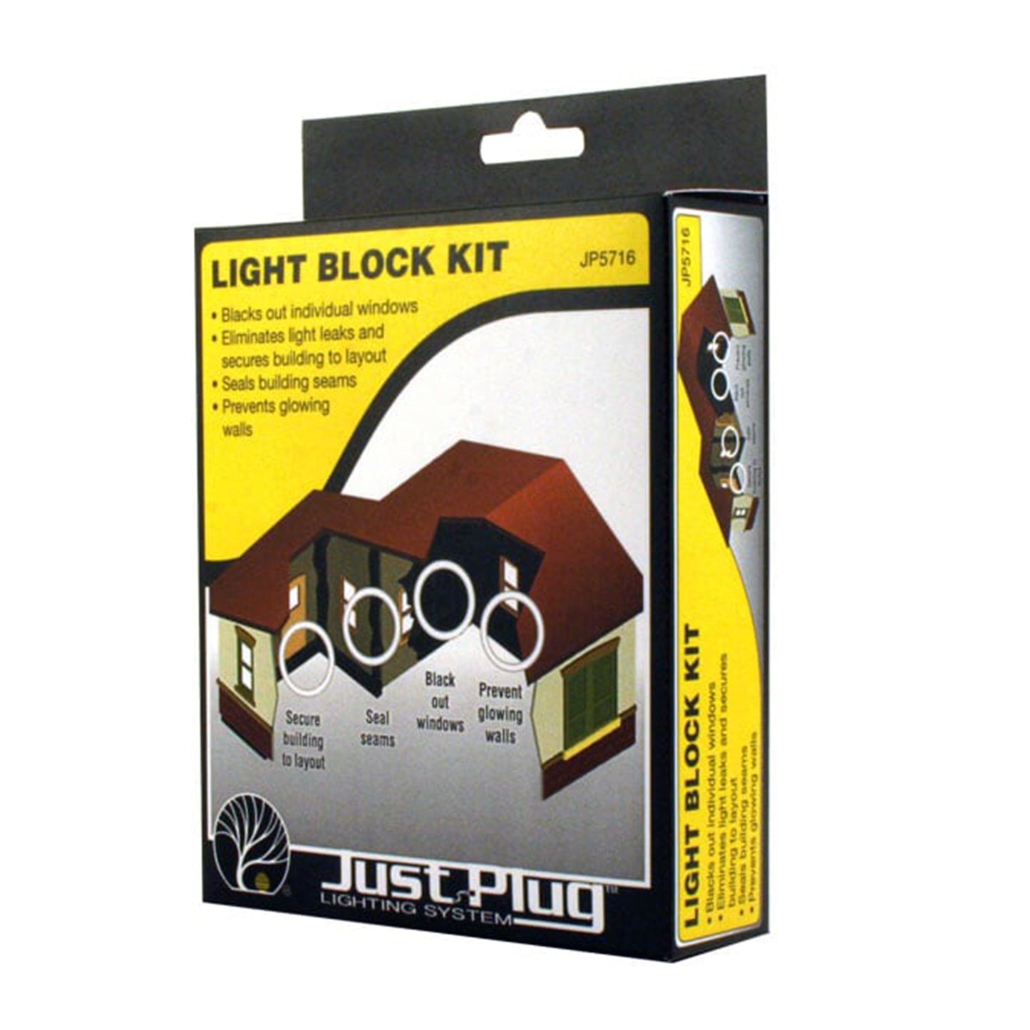 Woodland Scenics JP5716 Just Plug® Lighting System Light Block Kit