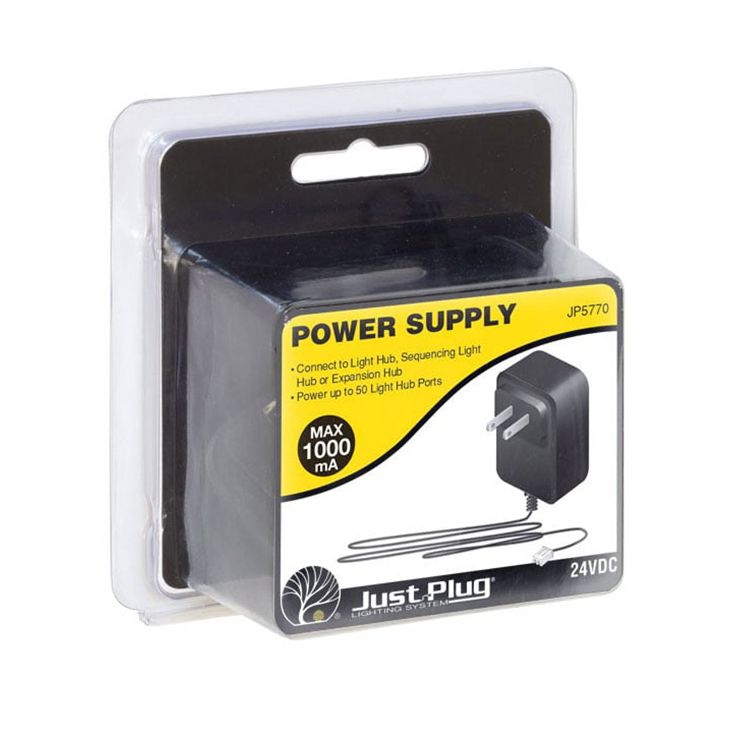 Woodland Scenics JP5770 Just Plug® Lighting System Power Supply, US