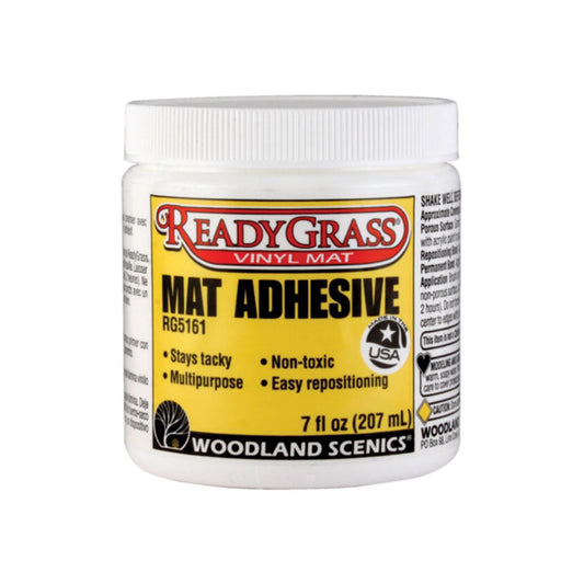 Woodland Scenics RG5161 Ready Grass Vinyl Mat Adhesive, 7oz