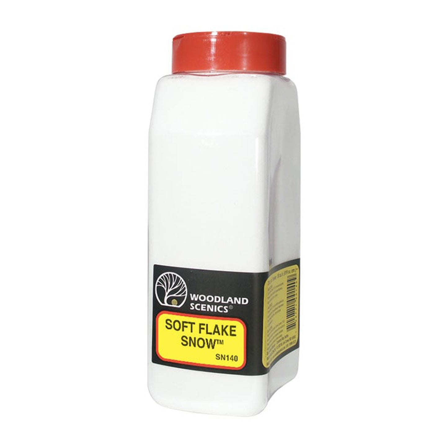 Woodland Scenics SN140 Soft Flake Snow, 57.7 in³ Shaker