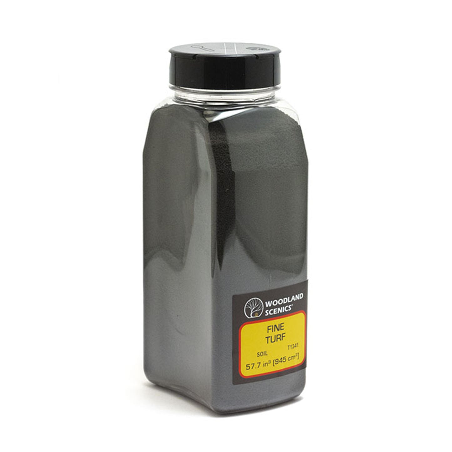 Woodland Scenics T1341 Fine Turf, Soil 57.7 in³ Shaker