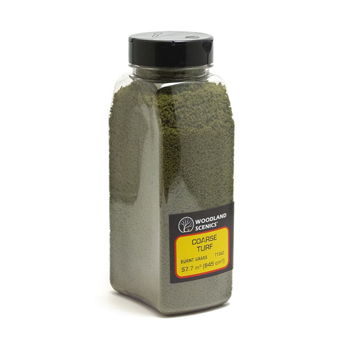 Woodland Scenics T1362 Coarse Turf, Burnt Grass 57.7 in³ Shaker
